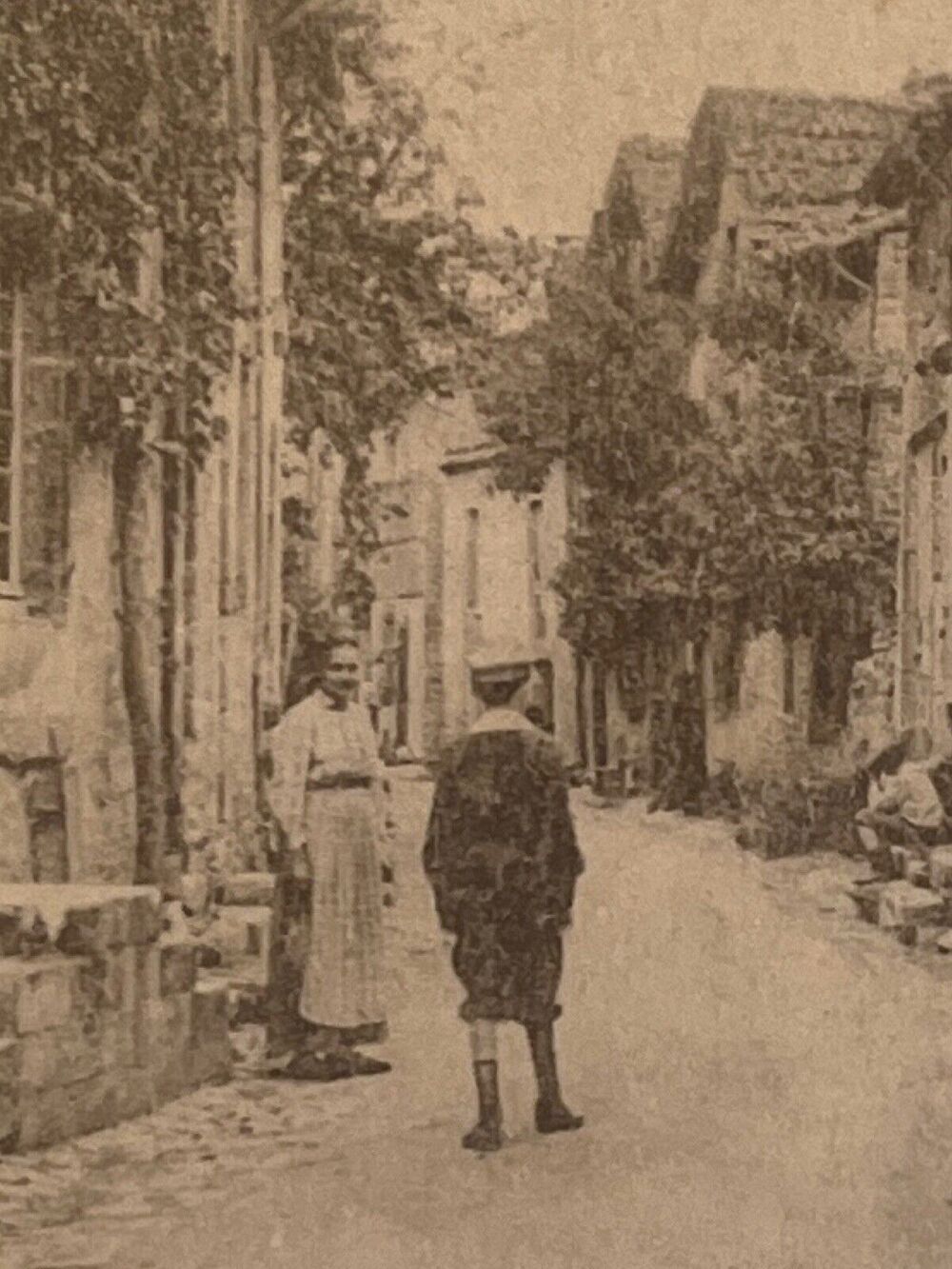 Atq Early 1900s Litho Postcard Carte Postale Paris A. Berger Freres Coastal Road